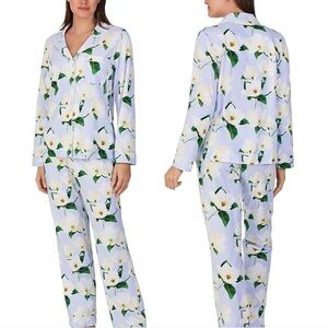 Magnolia Blossom Bedhead Pajamas Long Sleeve and Pants Jersey Stretch